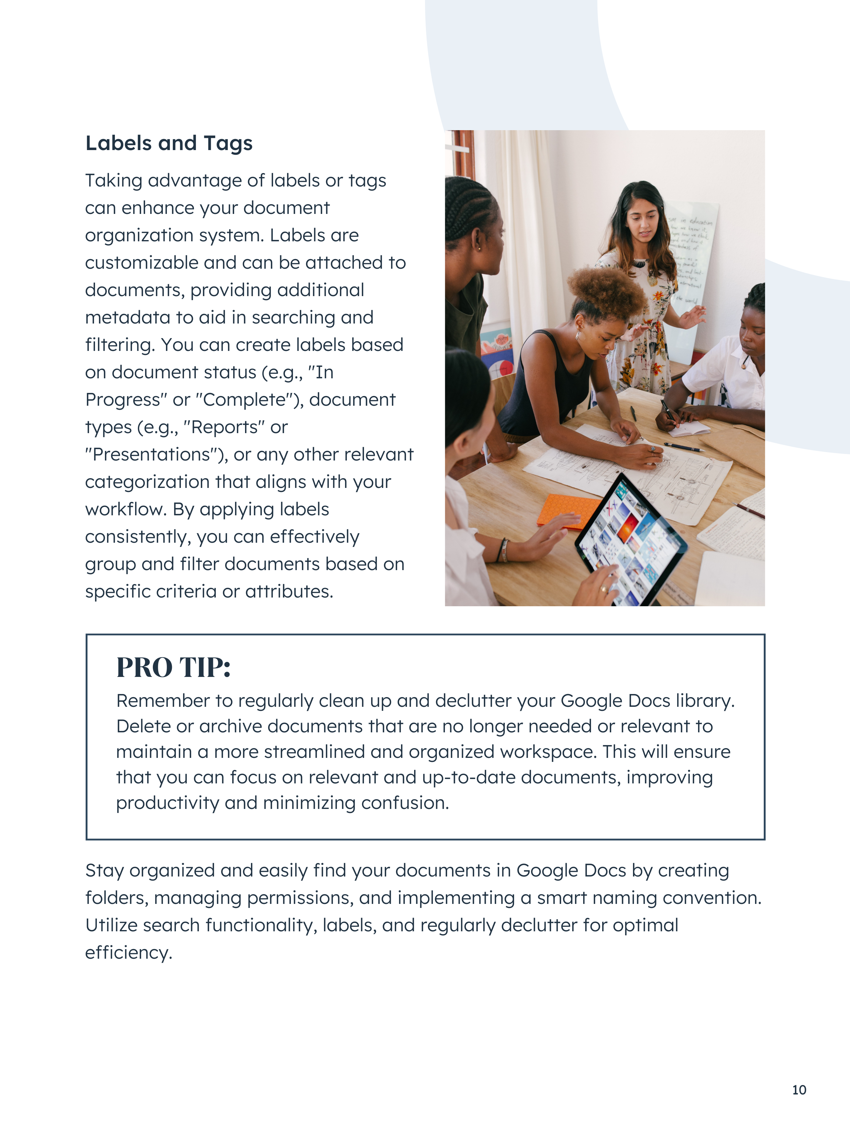 HOW TO USE GOOGLE DOCS GUIDE visual data 5